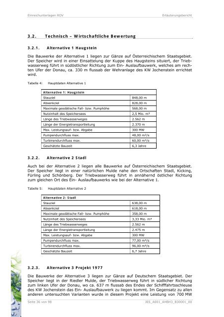 Erläuterungsbericht - Die Regierung von Niederbayern