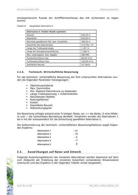 Erläuterungsbericht - Die Regierung von Niederbayern