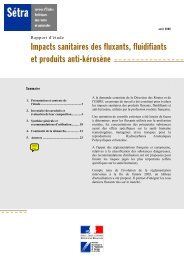 Le rapport - SÃ©tra