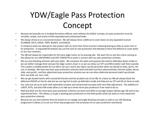 Eagle Package 2011 YDWIII - Gregory Double Wing