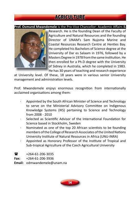 Media Resource Guide - University of Namibia