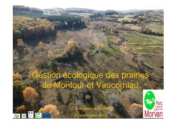 GÃ©stion Ã©cologique des prairies de Montour et Vaucorniau