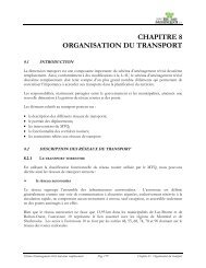 chapitre 8 organisation du transport - MRC BROME-MISSISQUOI