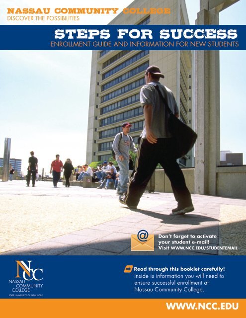 Steps for Success - Nassau Community College