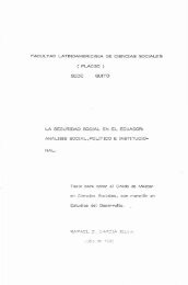 Tesis para optar- el Grado de Master en Ciencias 50 ... - Flacso Andes