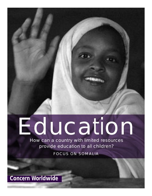 education for all children? - Concern Worldwide