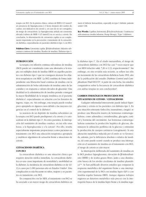 Avances en DiabetologÃ­a - Sociedad EspaÃ±ola de Diabetes