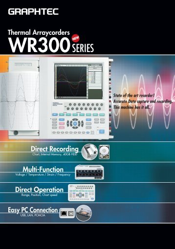 WR300 SERIES - Graphtec