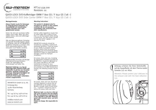 Untitled - SW-MOTECH Shop