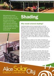 Shading - Alice Solar City