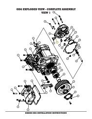 od6 exploded View - complete assembly View 1 - Baker Drivetrain