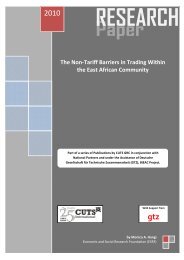 The Non-Tariff Barriers in Trading Within the East African Community