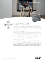 Sinarback eVolution 75H - Capture Scan Print