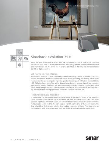 Sinarback eVolution 75H - Capture Scan Print