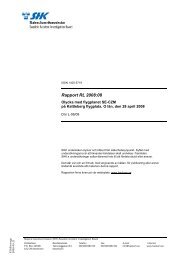 Rapport RL 2008:08 - Statens Haverikommission