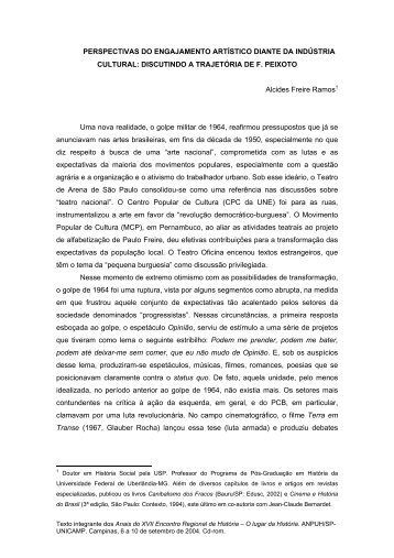 Alcides Freire Ramos - Associação Nacional de História