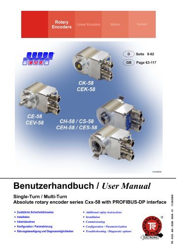 Benutzerhandbuch / User Manual - TR Electronic