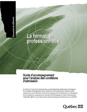 Guide d'accompagnement pour l'analyse des ... - Inforoute FPT