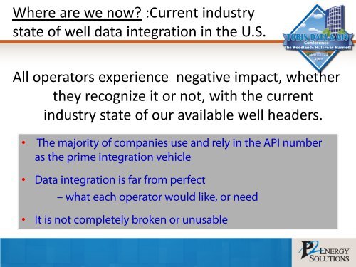 The API Number and its use 2009 and Beyond - Oil Information ...