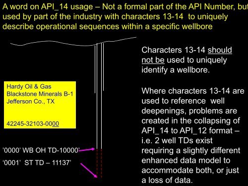 The API Number and its use 2009 and Beyond - Oil Information ...