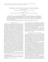 Photometry and Lightcurve Analysis of 7 Main-Belt Asteroids - JSARA