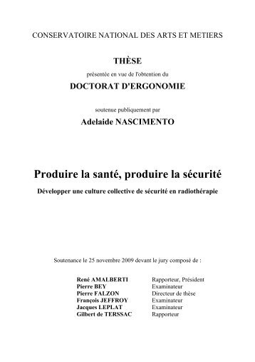 Download the thesis report (french version, pdf) - IRSN