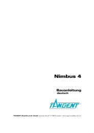 Bauanleitung Nimbus 4 (PDF) - TANGENT Modelltechnik