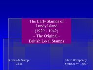 The Early Stamps of Lundy Island (1929 â 1942) â The Original ...