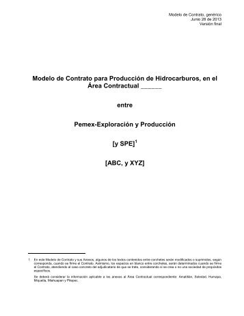 Modelo de contrato - Contratos Integrales EP