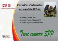 tronc commun SPP