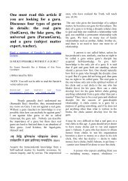 About Gurus (PDF) - International Gita Society