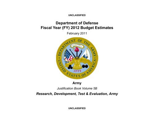 Volume 5B - Army Financial Management - U.S. Army