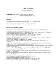 CURRICULUM VITAE Jerrold L. Abraham, M.D. Personal Data: Born ...