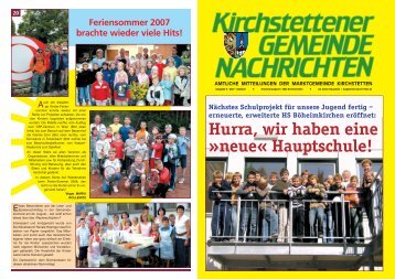 Hurra, wir haben eine »neue« Hauptschule! - Marktgemeinde ...