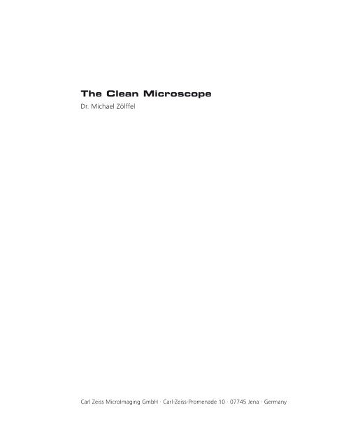 The Clean Microscope