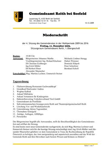 Datei herunterladen (191 KB) - .PDF - Reith bei Seefeld