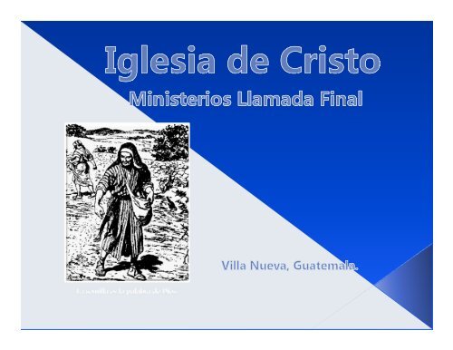 El discipulo y su servicio.pdf - IGLESIA DE CRISTO - Ministerios ...