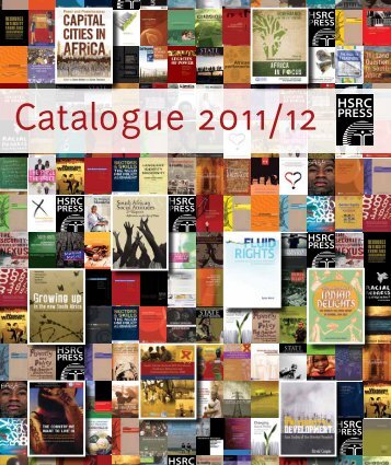 Catalogue 2011/12 - HSRC Press