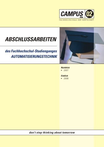 ABSCHLUSSARBEITEN - campus 02