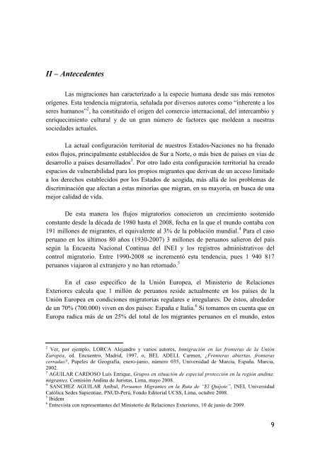 La antesala de la trata de personas, PublicaciÃ³n ... - CHS Alternativo