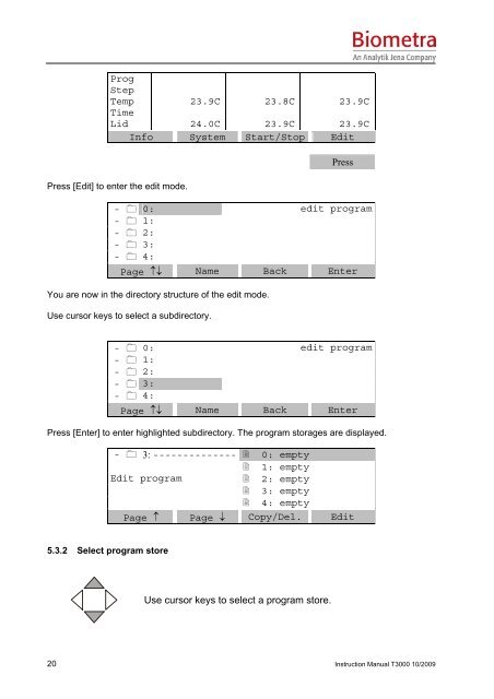 Instruction Manual - Biometra