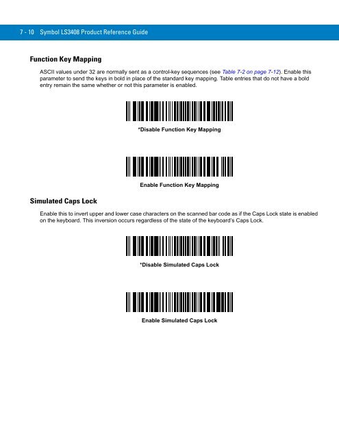 Symbol LS3408 Product Reference Guide - Miles Data Technologies