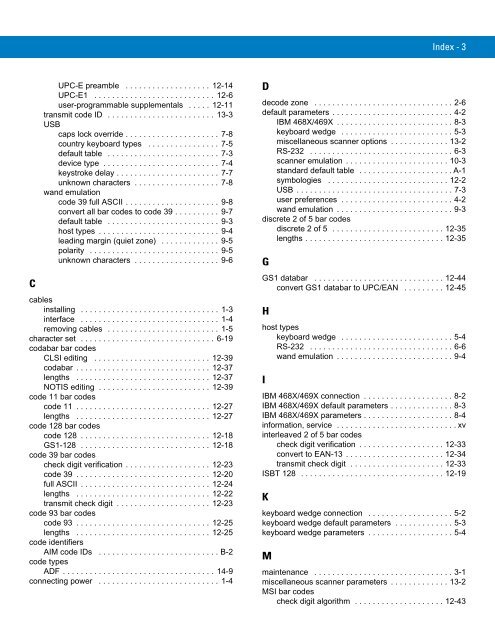 Symbol LS3408 Product Reference Guide - Miles Data Technologies