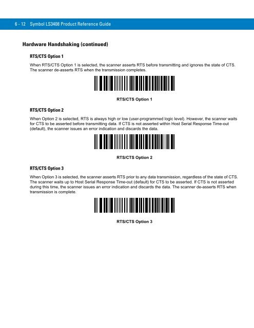 Symbol LS3408 Product Reference Guide - Miles Data Technologies