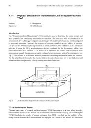 Physical Simulation of Transmission Line Measurements with TCAD