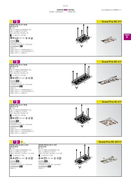 INT 182 INTERIOR CEILING SUSPENDED - A.M.O.S. Design, s.r.o.