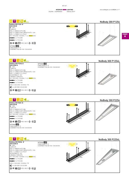 INT 182 INTERIOR CEILING SUSPENDED - A.M.O.S. Design, s.r.o.