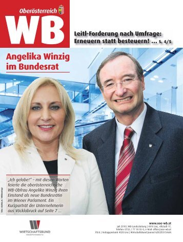 Angelika Winzig im Bundesrat Leitl-Forderung ... - ÖVP Ottensheim