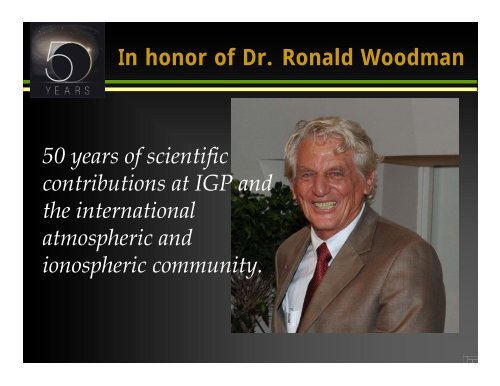 Friends and collegues messages of Dr. Woodman - Radio ...