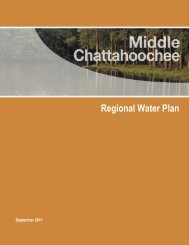 Middle Chattahoochee - Georgia's State Water Plan